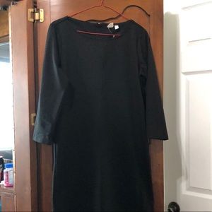 Flare sleeved cotton dress